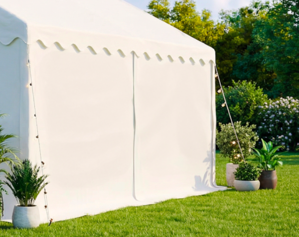 Plachty párty stanu - bočnice bez okien