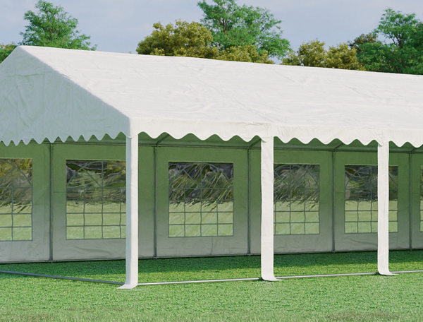 Detail plachiet párty stanu