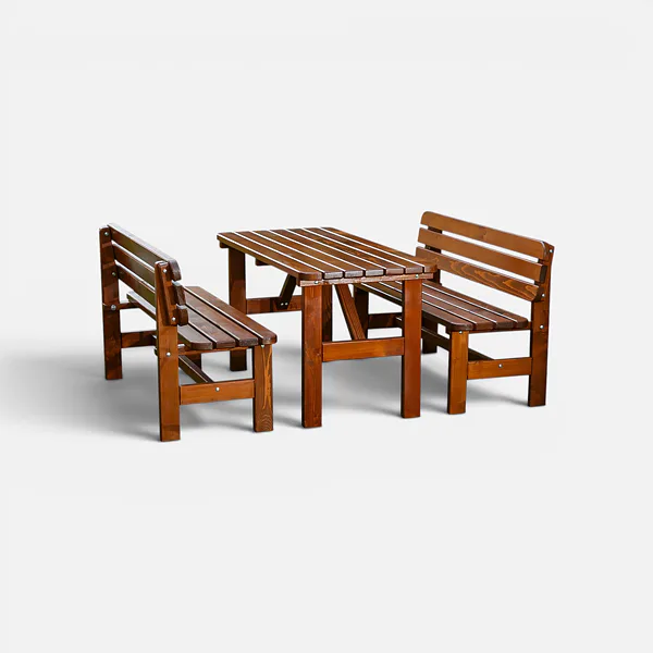 Pivný set De Lux I 180x60 cm - stôl a lavica